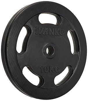 新品未使用　IVANKO オリンピックラバーイージーグリッププレート5kg 4枚 IVANKO(イヴァンコ) ROEZH オリンピックラバープレートセット